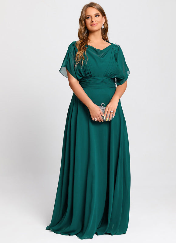 Robe Chic Cascade Émeraude - gallery 9