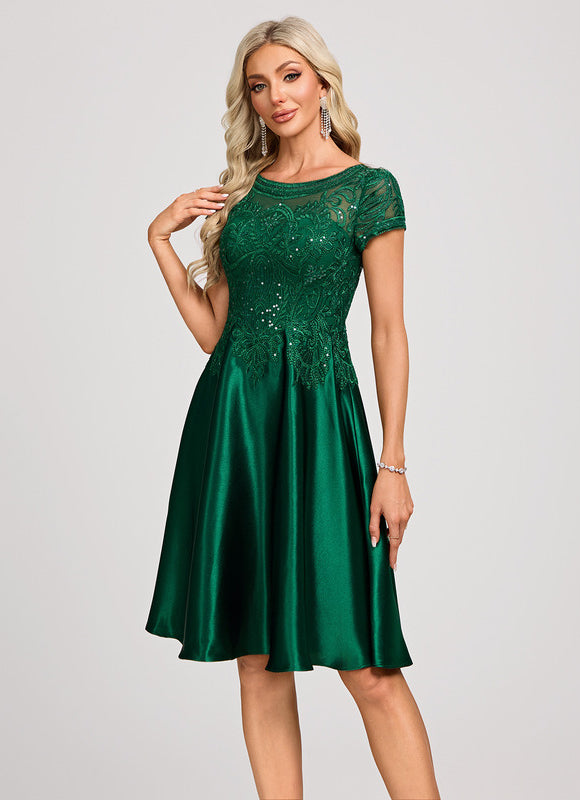Robe Chic Émeraude Magique - gallery 1