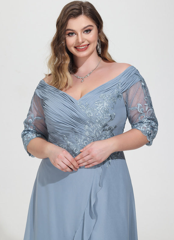 Robe Chic Asymétrique Éclatante - gallery 9