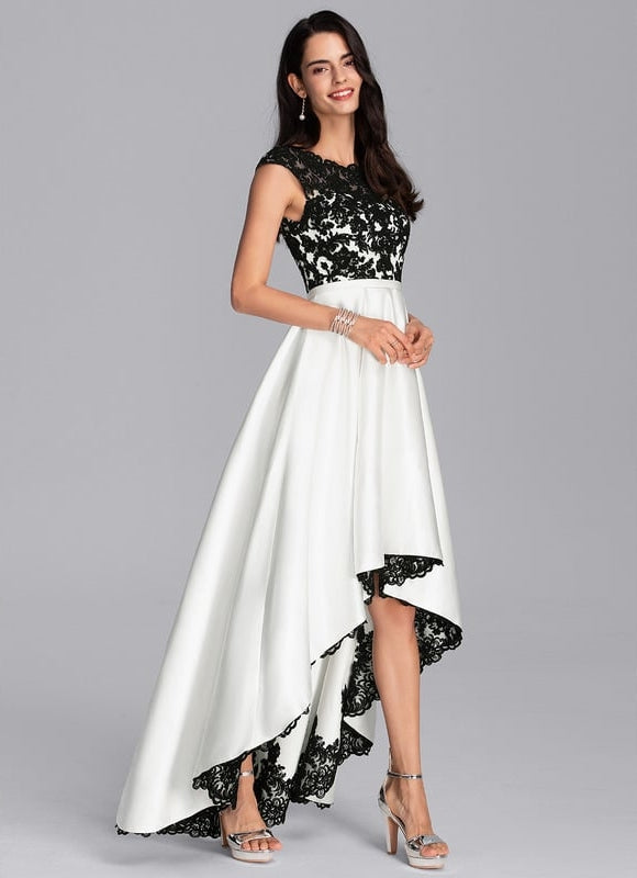 Robe Chic Dentelle Bicolore - gallery 2