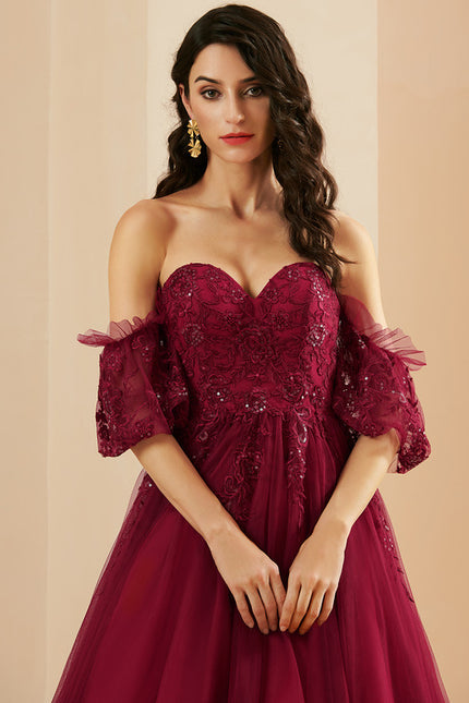 Robe Chic De Bal Émeraude - gallery 2