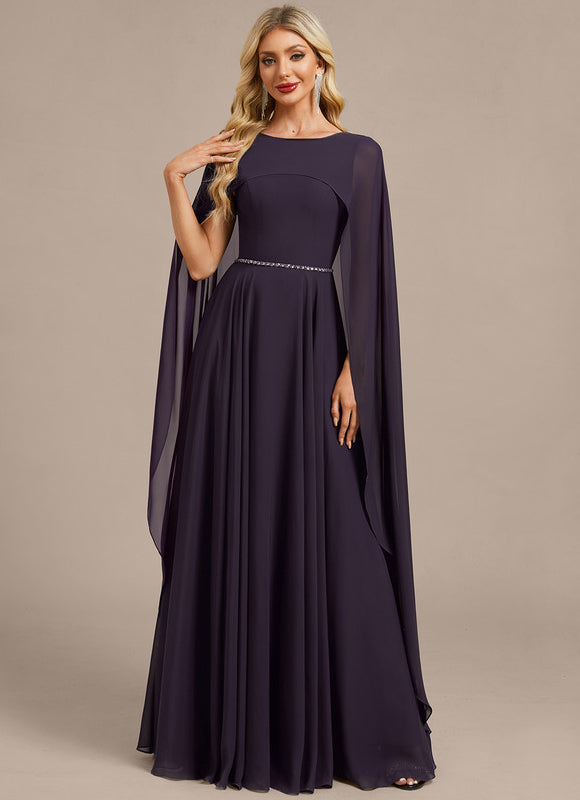Robe De Soirée Chic Avec Manche - gallery 3