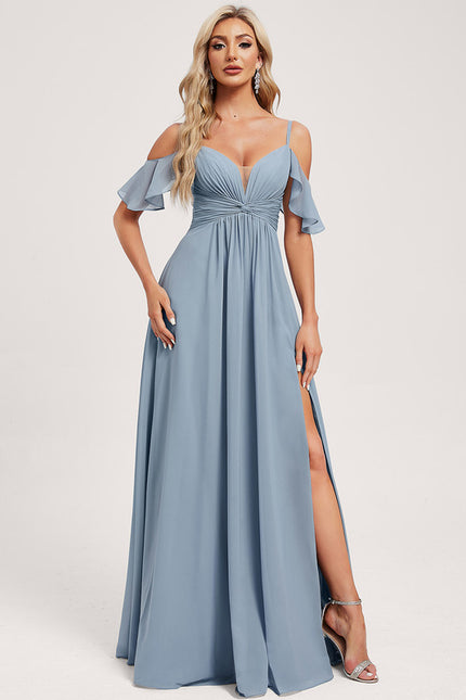 Robe Chic Fluide Ciel - gallery 2