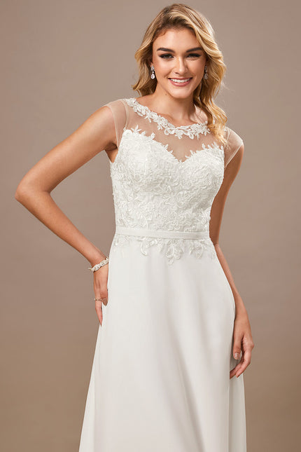 Robe Chic Col Bateau Dentelle - gallery 4