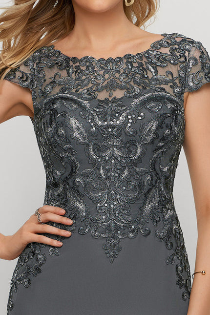 Robe Chic Élégance Charbon - gallery 5