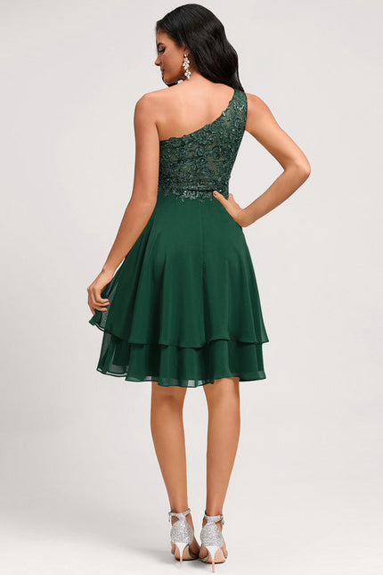 Robe Chic Émeraude Festive - gallery 1