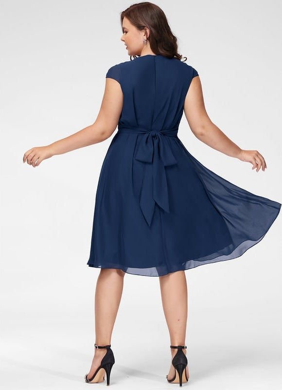 Robe Chic Cerise Flottante - gallery 7