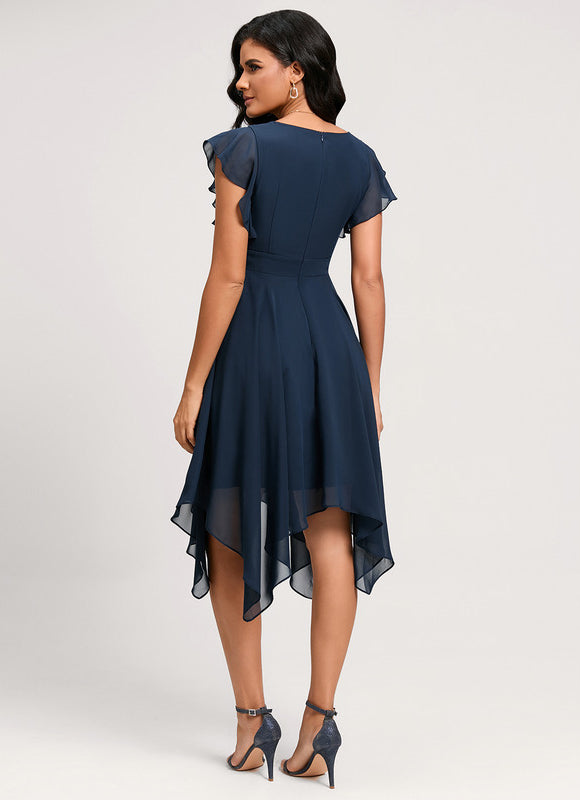 Robe De Cocktail Rouge Pour Mariage Chic - gallery 4