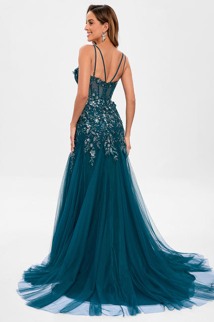 Robe Chic Émeraude Enchantée - gallery 6