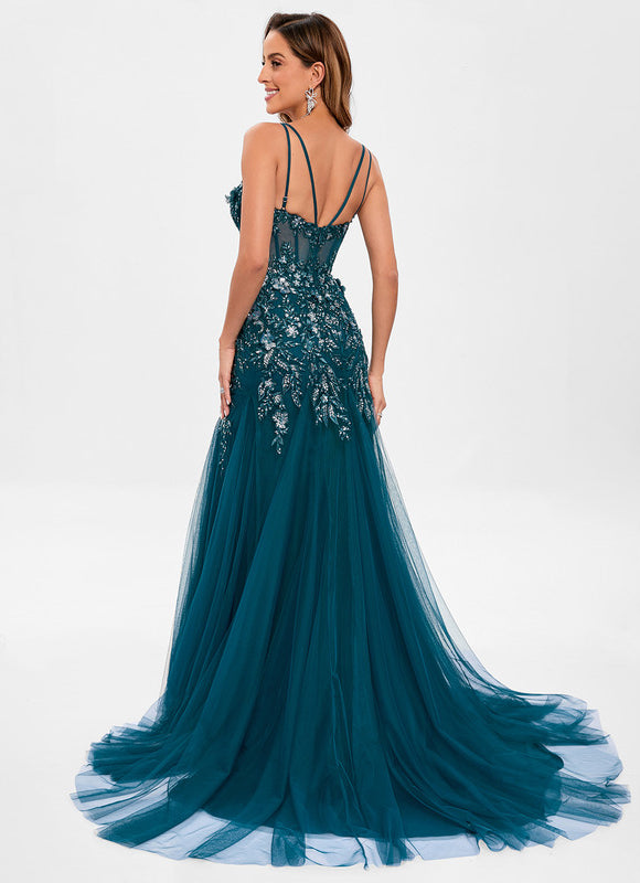 Robe Chic Émeraude Enchantée - gallery 6