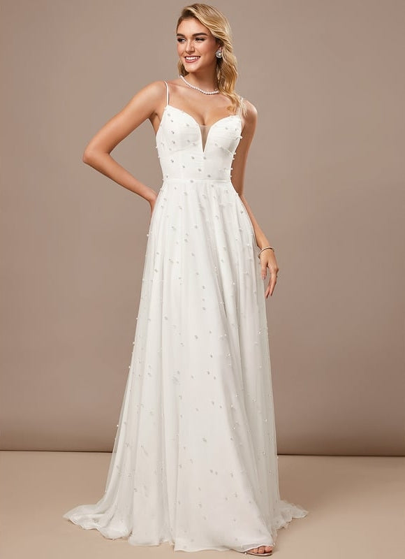 Robe Chic Perlée Légère - gallery 4