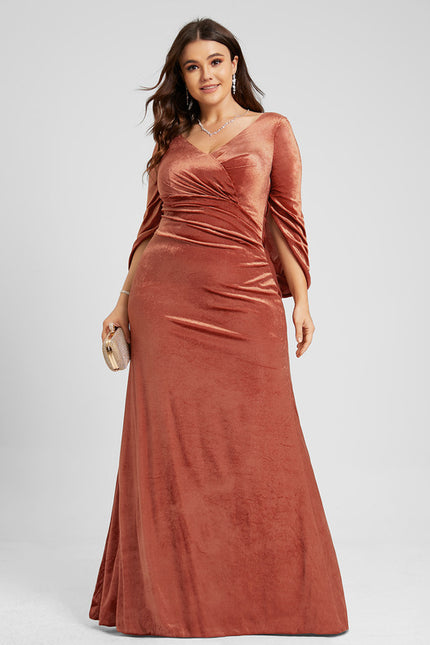 Robe Chic Velours Éclatant - gallery 7