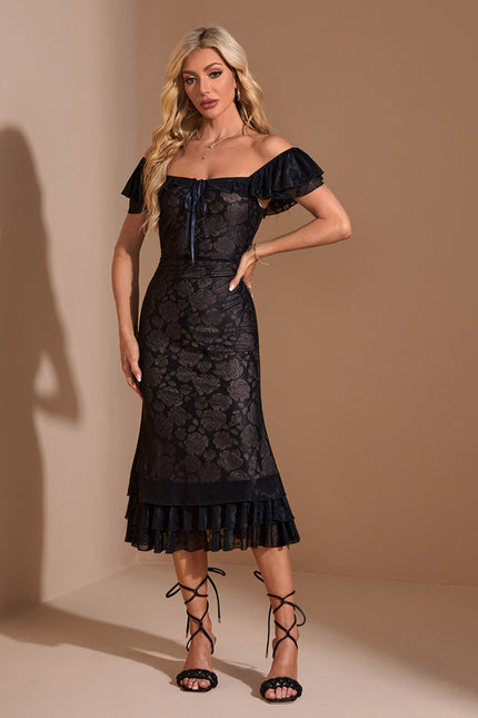 Robe Chic Ébène Velouté - gallery 3