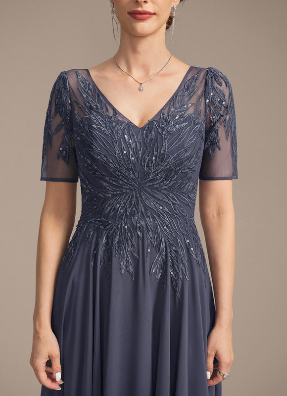Robe Chic Marine Éclatante - gallery 7
