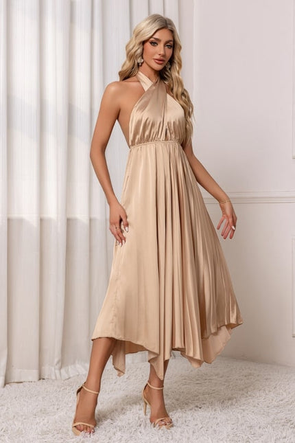 Robe Chic Satiné Éclatant