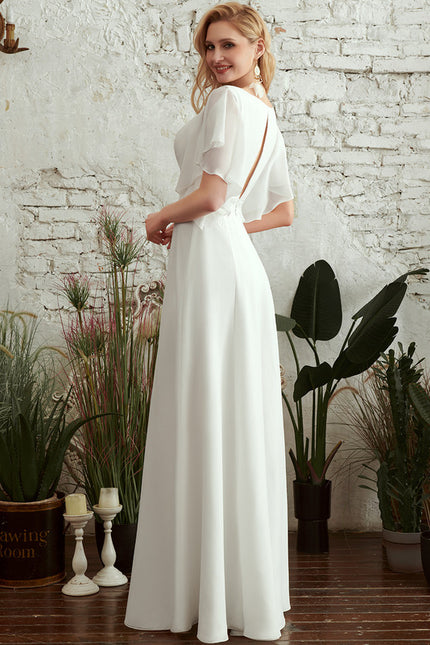 Robe Blanche Plage Chic - gallery 2