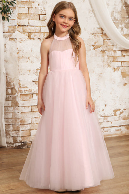 Robe Chic Fille Tulle Rose - gallery 2