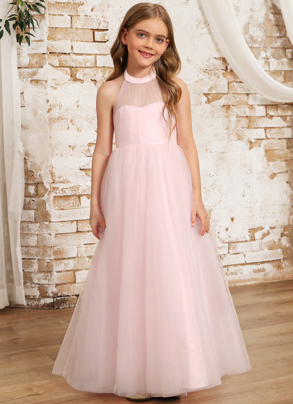 Robe Chic Fille Tulle Rose - gallery 2