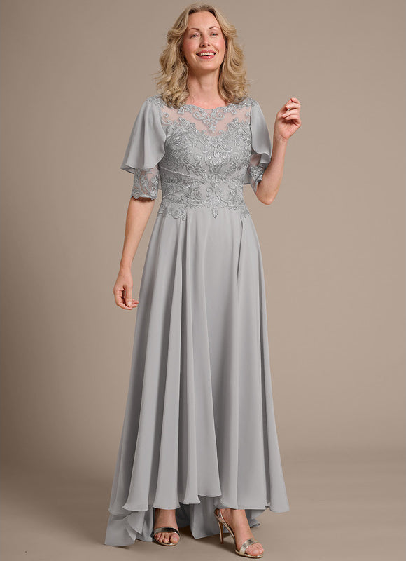 Robe Chic Grise Élégante - gallery 6
