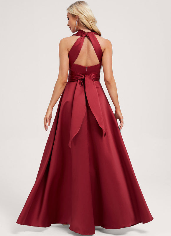 Robe Chic Longue Décolleté Croisé - gallery 6