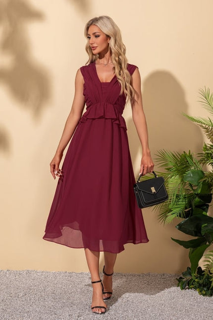 Robe Chic Noire Ajourée - gallery 2