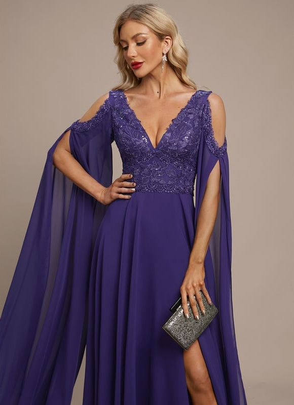 Robe Chic Violette - gallery 5