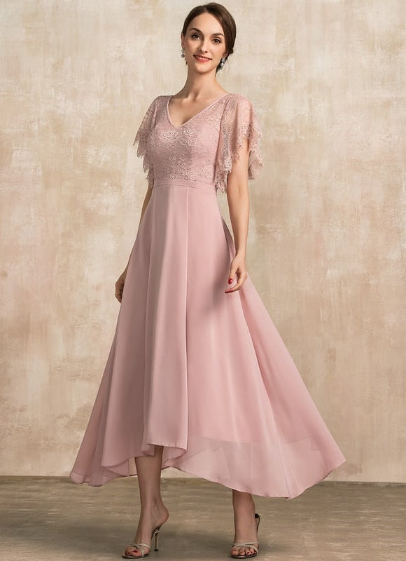 Robe Chic Rose Aérienne