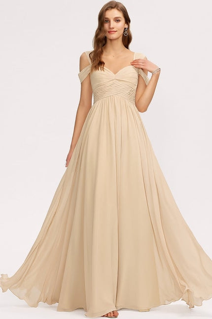 Robe Chic Chiffon Sable