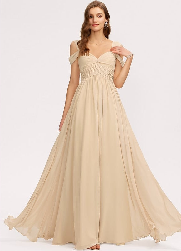 Robe Chic Chiffon Sable