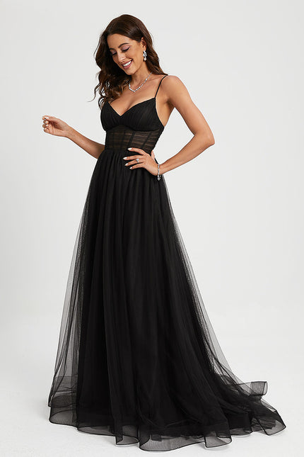 Robe Chic Ébène Éthérée - gallery 1