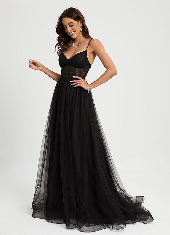 Robe Chic Ébène Éthérée - gallery 1