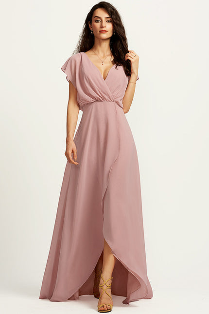 Robe Chic Mousseline Asymétrique - gallery 2