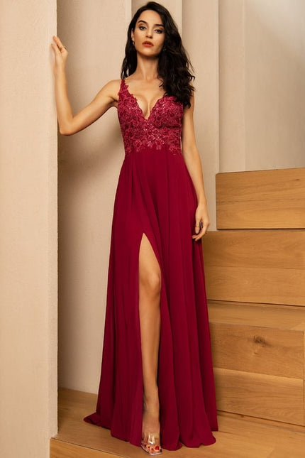 Robe Chic Longue Émeraude Élégante