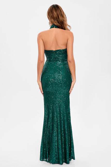 Robe Chic Glamour Émeraude - gallery 2