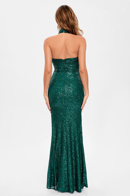 Robe Chic Glamour Émeraude - gallery 2