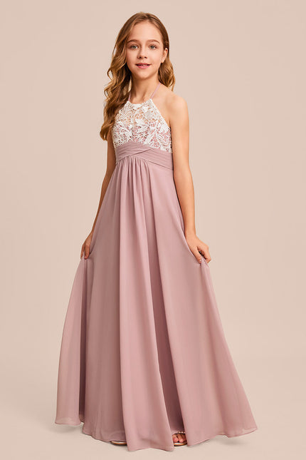 Robe Chic Élégance Rosée - gallery 4