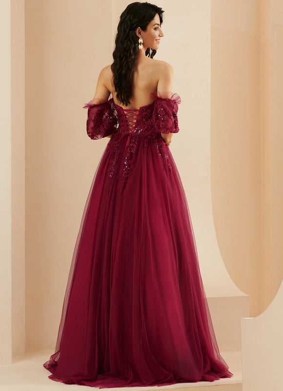 Robe Chic De Bal Émeraude - gallery 5