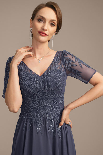 Robe Chic Marine Éclatante - gallery 2