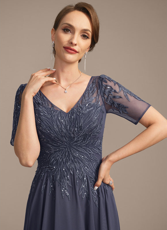 Robe Chic Marine Éclatante - gallery 2