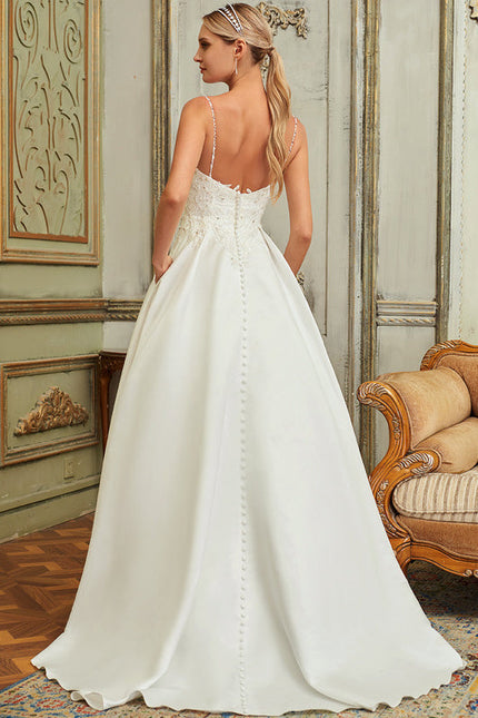 Robe Chic Satinée Classique - gallery 4