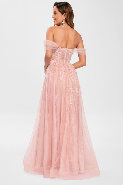Robe Chic Étreinte Florale Satinée - gallery 5