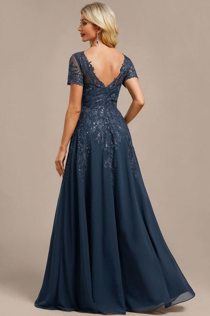 Robe Chic Longue Émeraude Élégante - gallery 7
