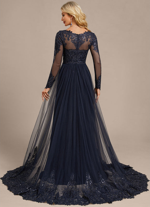 Robe Chic Élégante Marine - gallery 6