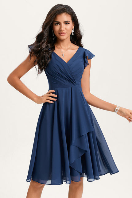 Robe Chic Cerise Flottante - gallery 4
