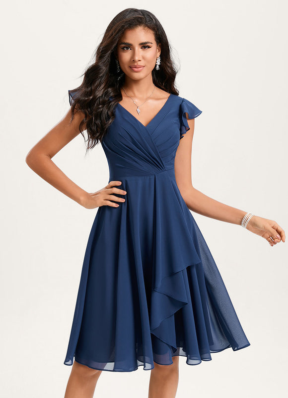 Robe Chic Cerise Flottante - gallery 4
