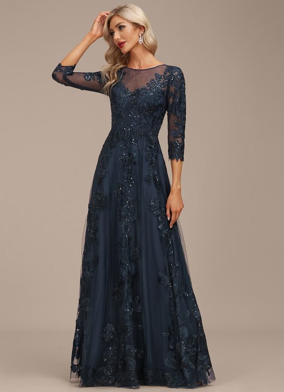 Robe Chic Étoilée Marine - gallery 1