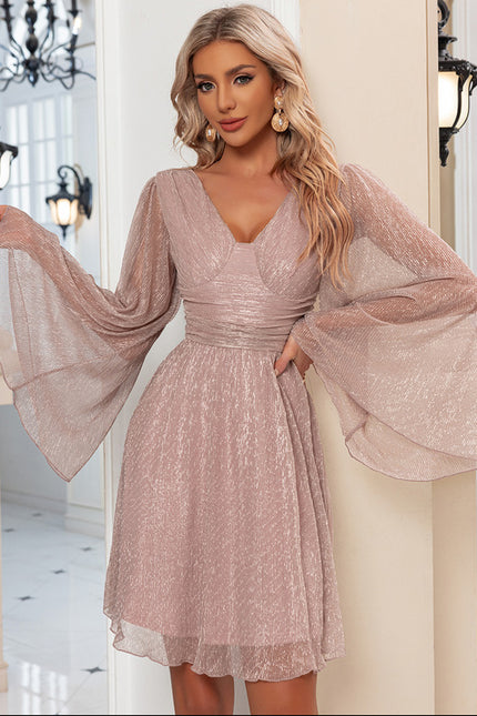 Robe Courte Manche Longue Chic - gallery 4