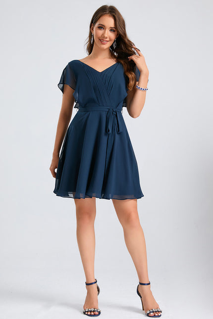 Robe Chic Courte Marine - gallery 3
