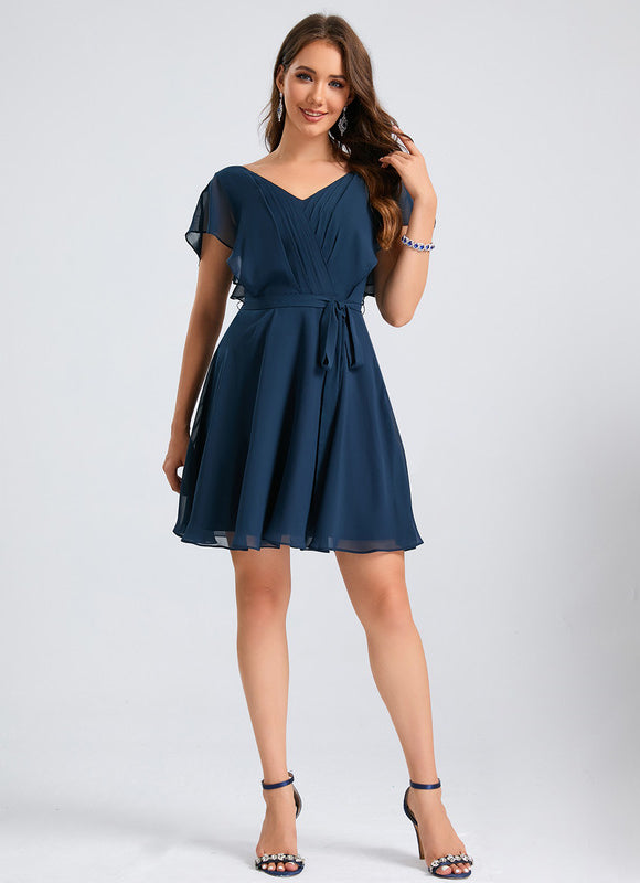 Robe Chic Courte Marine - gallery 3