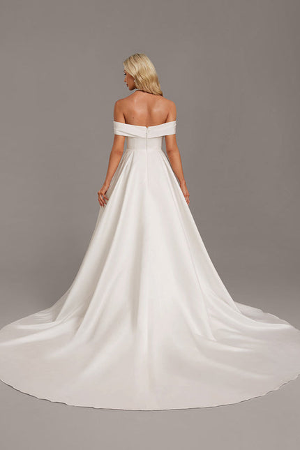 Robe Chic Satinée Épure - gallery 5